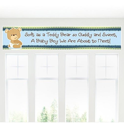 Niño Bebé Teddy - Baby Shower Decoraciones Fiesta Banner