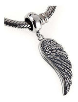 Colgantes De Alas De Ángel Colgante De Plumas De Plata