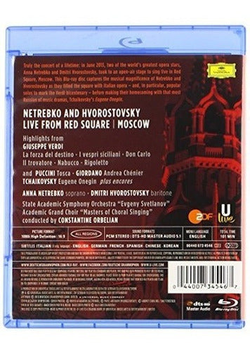 En Vivo Desde La Plaza Roja De Moscú [blu-ray]