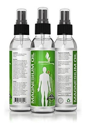 Magnesio Puro 100% Aceite Spray - Extra Fuerte 3575 Mg /