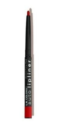 L.a. Colors Lápiz Labial Automático, Fiery Red, 0.009 Onza