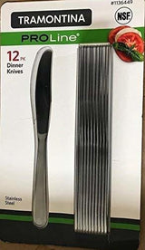 2 Pack Cuchillos De Cena De Acero