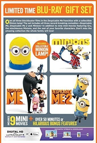 Mi Villano Favorito Colección De 3 Películas en  blu ray