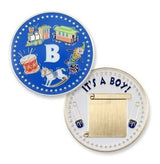 Es Una Moneda De Novedad De Boy Grabable