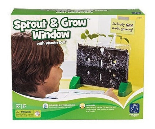 Perspectivas Educativas Sprout and Grow Window