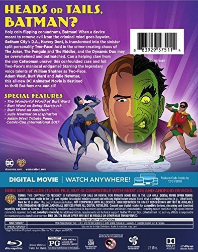 Batman Vs. Two-face (bd) [blu-ray]