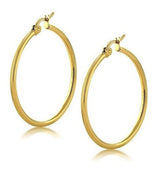 Pendientes De Aro Chapados En Oro