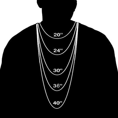 Hip Hop colgante con 3 mm de cuerda
