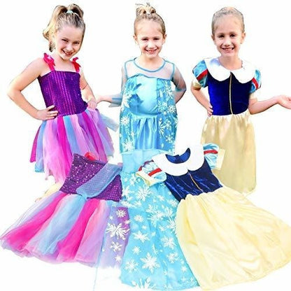 Vgofun Vestidos De Disfraz De Princesa Para Niñas Paquete