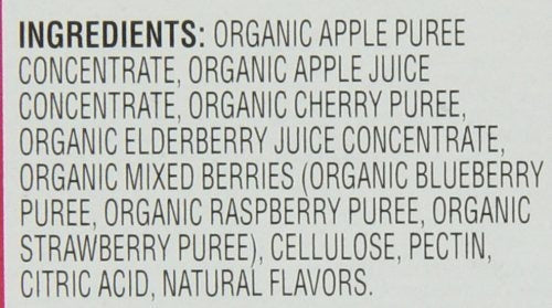 Plum Organics Teensy Fruits, Berry, 1.75 Onzas (paquete De