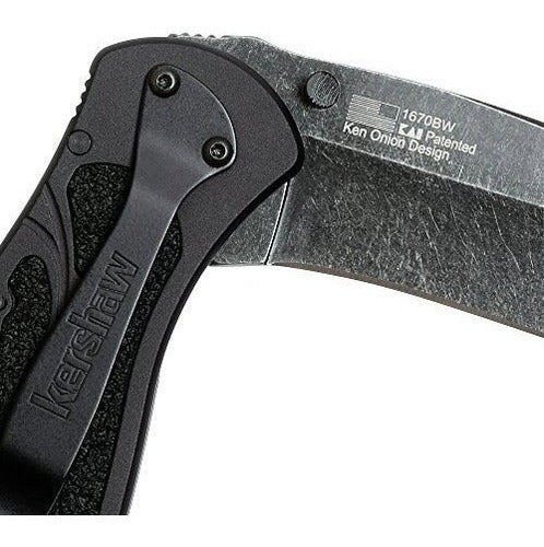 Cuchillo Plegable Hoja de acero Mango de aluminio 3.4