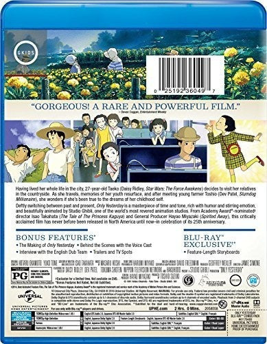 Solo ayer [Blu-ray]