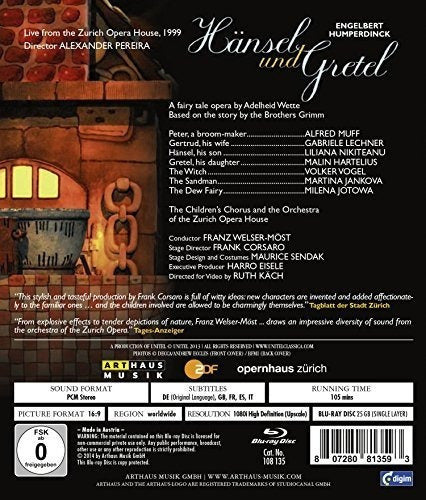 Hansel Y Gretel [blu-ray]