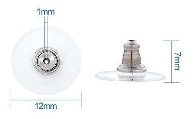 Kissitty 100 Pares De Aretes Hipoalergénicos De Acero
