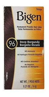 Color De Cabello Permanente Bigen 96 Deep Burgundy