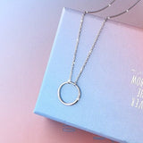 Collar de plata esterlina