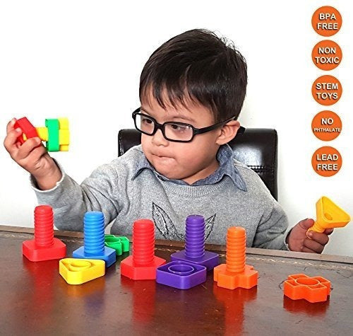 Juguetes y tuercas jumbo para niños De Construcción
