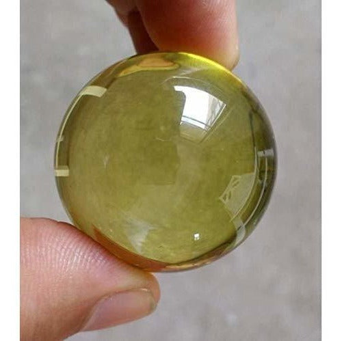 Cafurty Natural Citrino Calcita Cristal Esfera Bola Curación