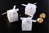 caja Gift Candy Box A Granel 2x2x2 Pulgadas Con Blanco