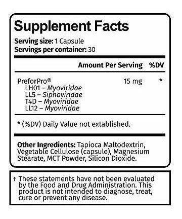 Suplemento Prebiótico Vitamin Bounty Con Preforpro