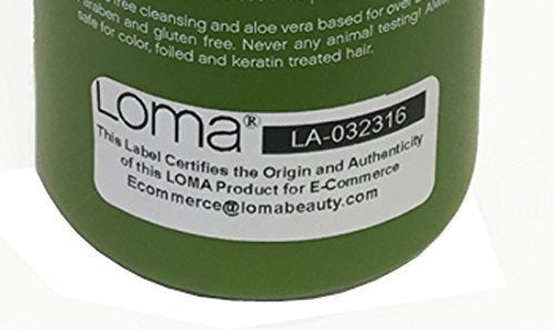 Champú de uso diario Loma Hair Care, naranja / mandarina, 33.8 Fl Fl.