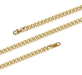 Collar 18k Chapado En Oro