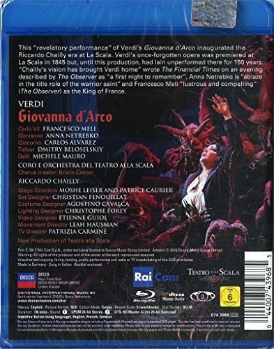 Giovanna D'arco [blu-ray]