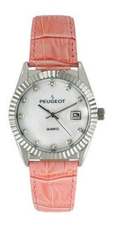 Reloj Del Vestido Del Metal Y Del Cuero Del Cuarzo De Las