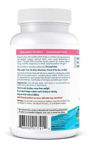 Nordic Naturals - Dha Prenatal, Apoya El Desarrollo Cerebral