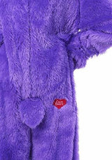 Disfraz de oso morado para adulto