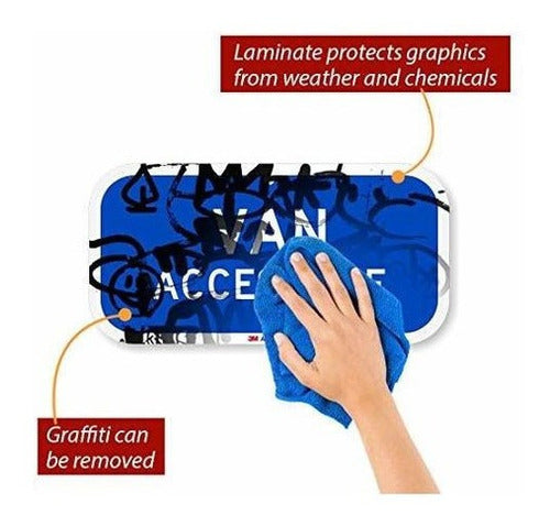 Signo Reflectante De Alta Intensidad Smartsign 3m, Leyenda