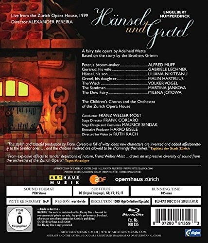 Hansel Y Gretel [blu-ray]