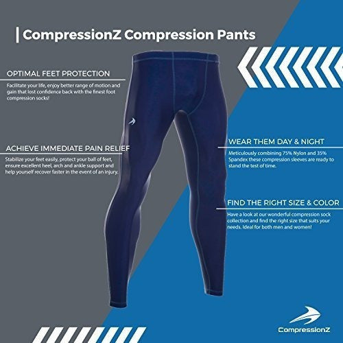 Pantalones De Compresión Para Hombre