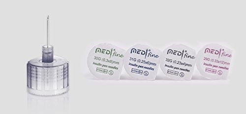 Agujas De Pluma De Insulina Medtfine (32g 4mm)