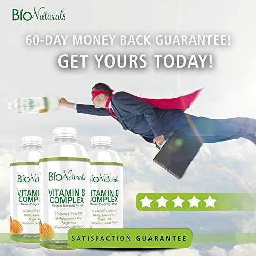 Suplemento Líquido Del Complejo De La Vitamina B De Bio