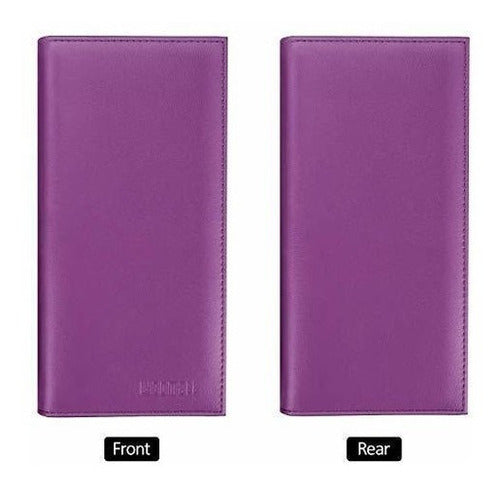 Cartera De Registro De Cuero