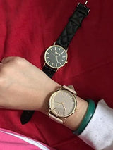 Yunanwa 10 Pack Mujeres Hombres Relojes De Platino Unisex