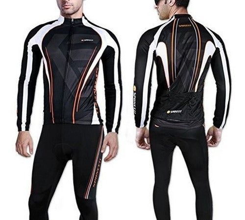 Camiseta De Ciclismo De Manga Larga Para Hombre