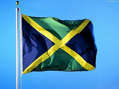 Bandera Nacional De Jamaica: 3x5 Pies