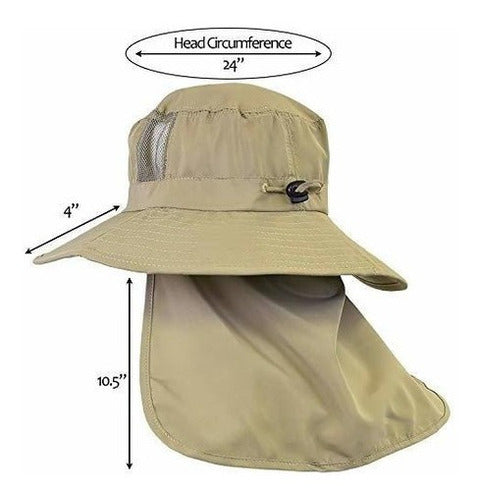 Sombrero De Pesca Con Protección Solar Al Aire