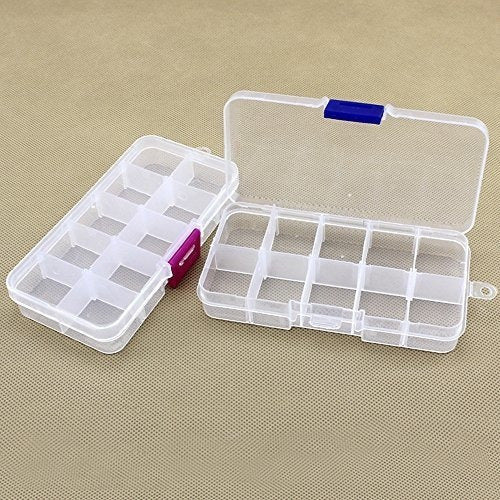 Plástico Joyería Gancho De Pesca Pequeños