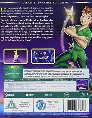 Disney. Peter Pan [blu-ray]