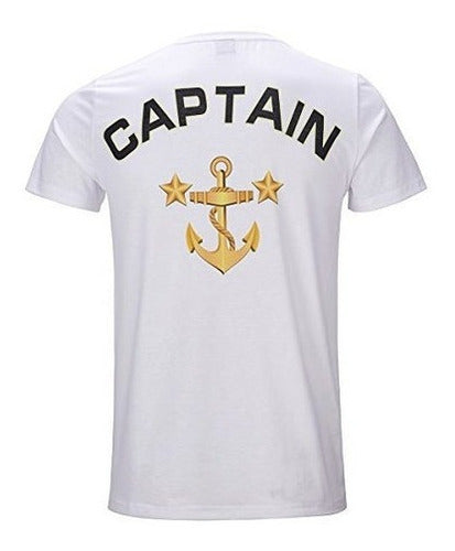Disfraz De Capitán Para Hombre - Solo Camiseta