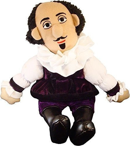 William Shakespeare - Muñeca Felpa para niños y adultos