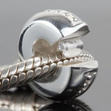 Clip Lock Charm Auténtico Plata De Ley 925 Tapones De Clips