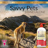 Aceite De Salmón Salvaje De Alaska Para Perros Gatos