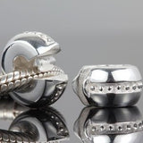 Clip Lock Charm Auténtico Plata De Ley 925 Tapones De Clips