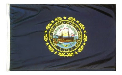 Bandera del estado de New Hampshire 3 x 5 pies