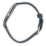 Reloj unisex extraplano en plateado  negro