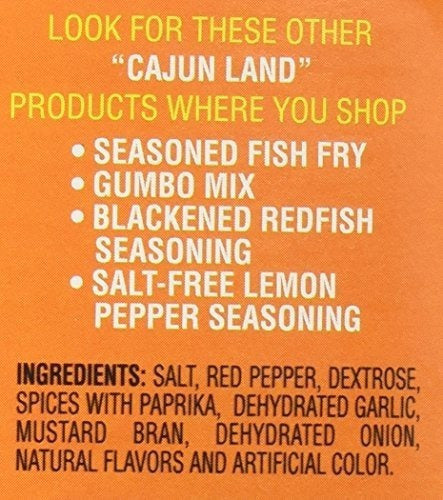 Cajun Land Cangrejo Camarones Cangrejo Hervir Completo 4 Lbs
